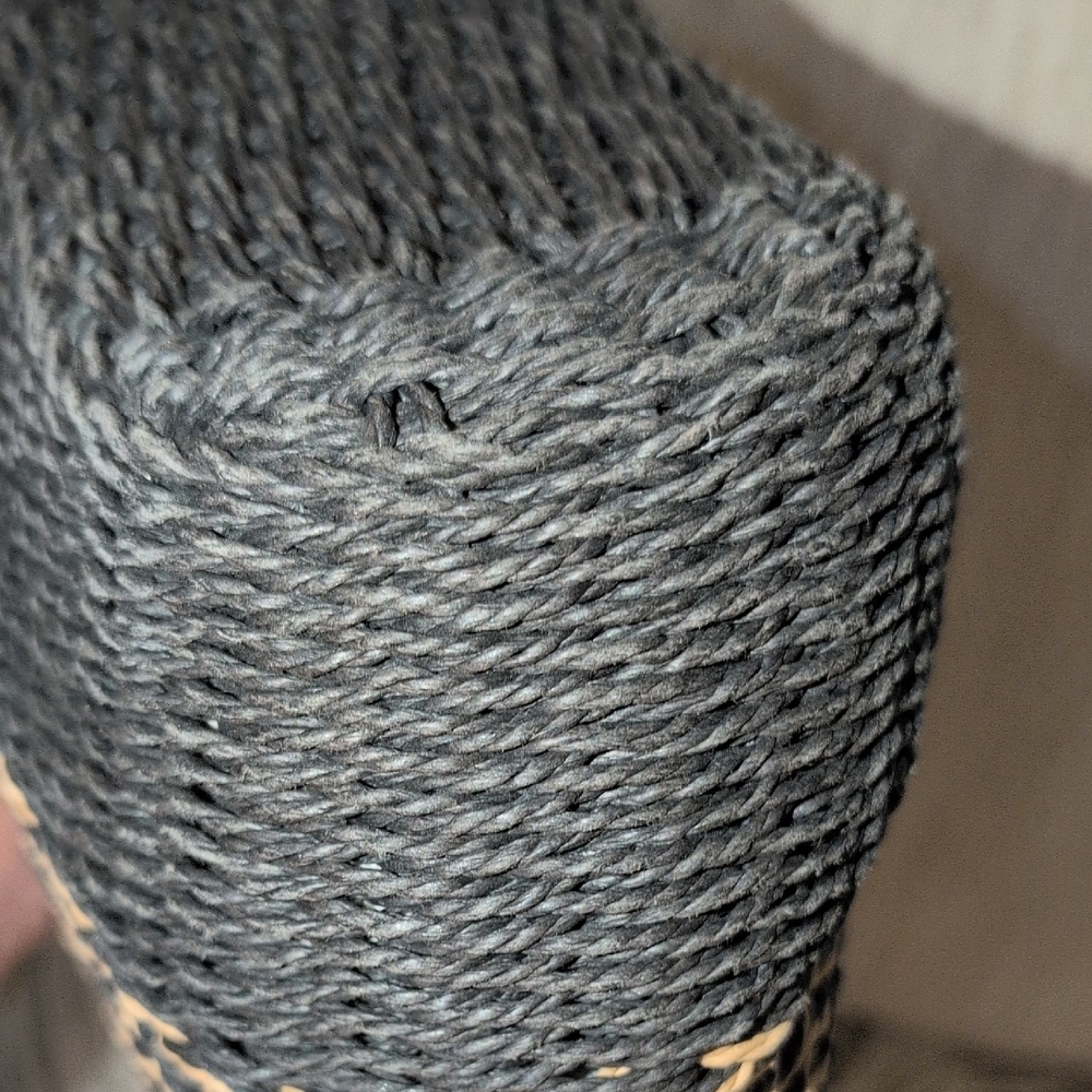 Brighton Black and Tan Woven Handbag With Hang Tag - Picture 12 of 12